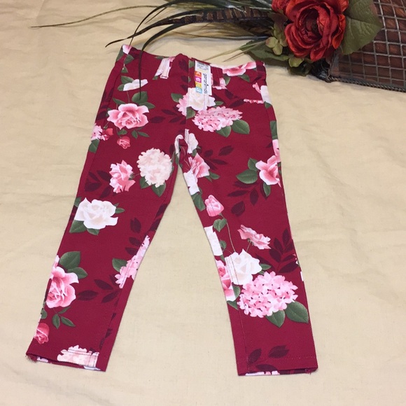 Floral Print Jeggings - Picture 2 of 8